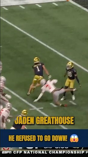 Jaden Greathouse BREAKS TWO TACKLES on a Tough 34-Yard TD! 🔥