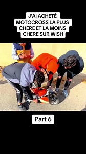 J’AI ACHETÉ MOTOCROSS LA PLUS CHERE ET LA MOINS CHERE SUR WISH