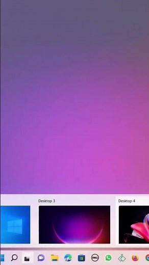 How to remove multiple desktops in windows 11| Basics Of Computer007 | #shorts #windows11
