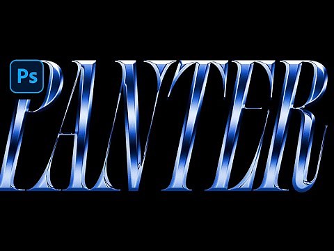 How to Make Metallic Chrome Text in Photoshop