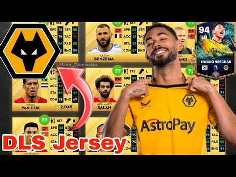 How to Create Wolverhampton Wanderers FC Kits 2025/2026 - DLS Kits