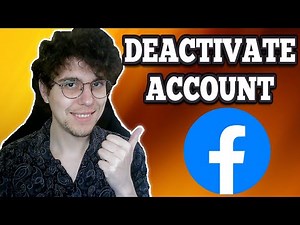 How To Temporarily Deactivate Facebook Account On Computer
