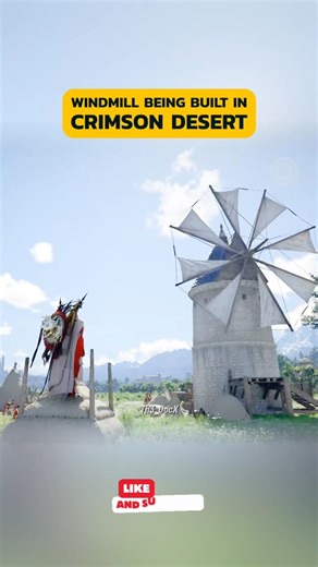 NPCs building a Windmill in real time!
