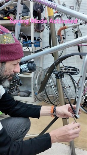 Spring Mode on the Gunnar #cycling #bikefenders #fenders