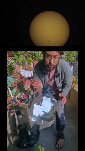 sunspots or camera spots on Telescope??? Part-01/02 #space