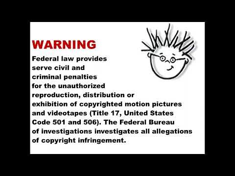 Baby Einstein FBI Warning Screen