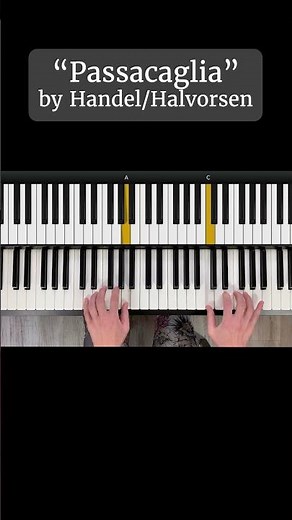 Passacaglia – Handel/Halvorsen #piano #pianomusic #classicalmusic #handel #pianist #passacaglia
