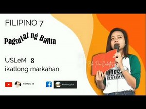 Pagsulat ng Balita - detalye MELC-based