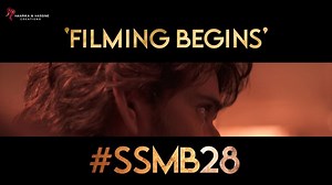 #SSMB28 commences shoot; first-day glimpse unveiled
