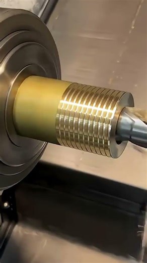 Process 11 copper washers at once#professional #jm #cnc #machine #fast #manufacturing #display #new