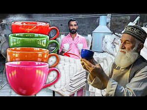 From Clay to Coffee Cup ☕ | Inside Ceramic Mug Factory & Teacup Manufacturing Proces