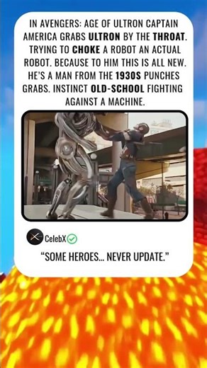 Captain America's Old School Move Against Ultron #avengers #mcu #ageofulton