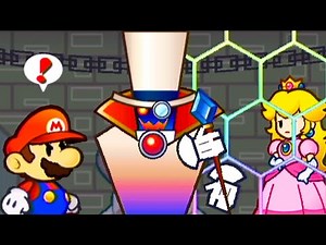 Super Paper Mario - Walkthrough Part 1 No Commentary Gameplay - Count Bleck, Peach & the Chaos Heart