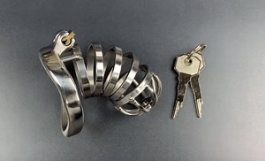 How to Pick a Chastity Cage Lock With a Condom Wrapper