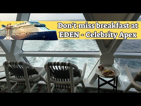 An Open Secret Not to Be Missed: Dining at EDEN Restaurant on Celebrity Cruises