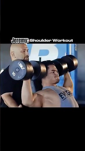 Jeremy Buendia & Hany Rambod: The Ultimate FST-7 Shoulder & Tricep Pump🫡 #motivation #bodybuilding