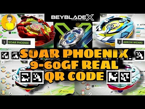 SOAR PHOENIX 9-60GF QR CODE BEYBLADE X APP | TALK BEYBLADE