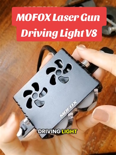 Enhance Your Motorcycle with MOFOX Mini Driving Lights