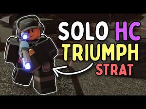 Solo Hardcore Triumph NO SPECIAL TOWERS + FULL GUIDE | Roblox Tower Defense Simulator