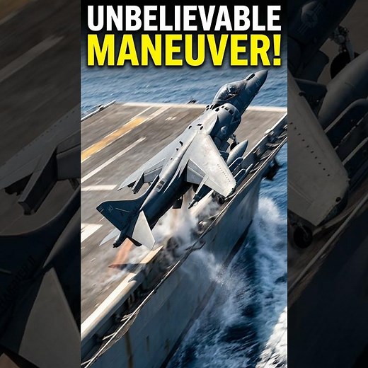 Unbelievable AV-8B Harrier Maneuvers #airshow #stunt