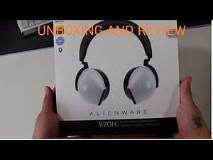Unboxing Alienware aw920h