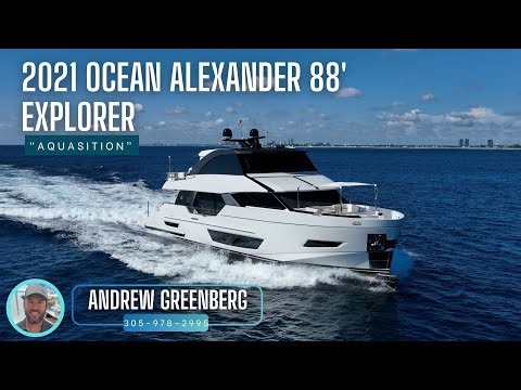 2021 Ocean Alexander 88' Explorer [$6,000,000]