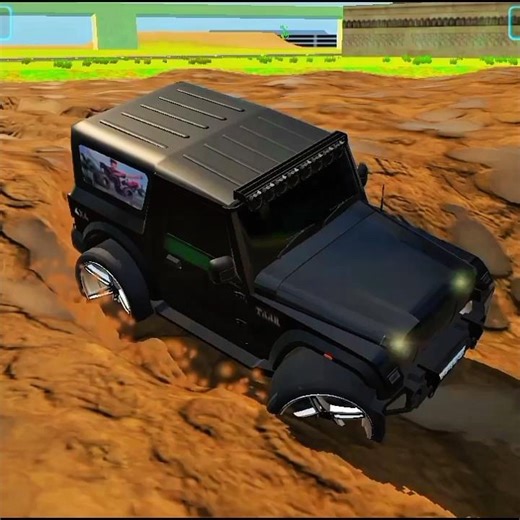 off roading kar ki video 😎 #shortvideo