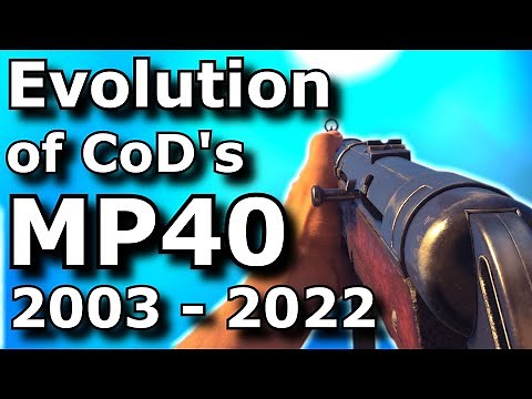 The Evolution of Cod's MP40 | Evolution of Call of Duty Series