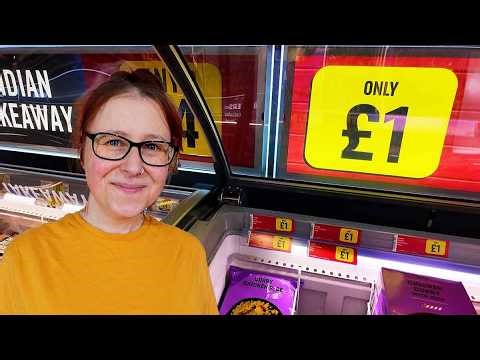 FOOD SHOPPING in B&M BARGAINS, ICELAND and TESCO with me