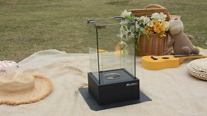 Watch Bio Ethanol Fireplace Smokeless Portable Tabletop Fire Pit on Amazon Live