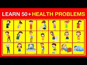 Learn 50+ Health Problems 🤔 | List of health problems in English | Improve your vocabulary