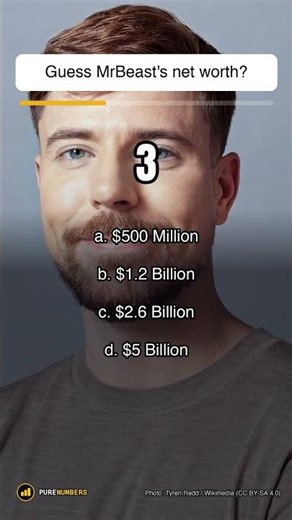Guess MrBeast's Net Worth 💰