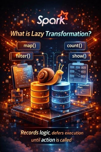Why does Spark say transformations are lazy?