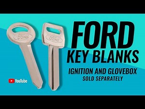 Worn Ford Keys? Get new key blanks for your ignition, glove box, trunk and door.