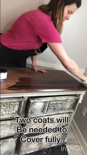 How to use Gel Stain on existing finishes! ( No sanding needed!)