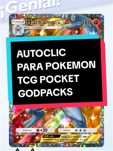Configurar autoclic para Pokémon TCG Pocket