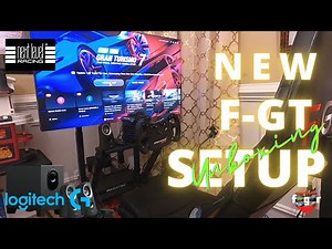 Unboxing & Setting Up Next Level Racing's F-GT Triple Monitor Stand & Logitech $60 Surround Sound