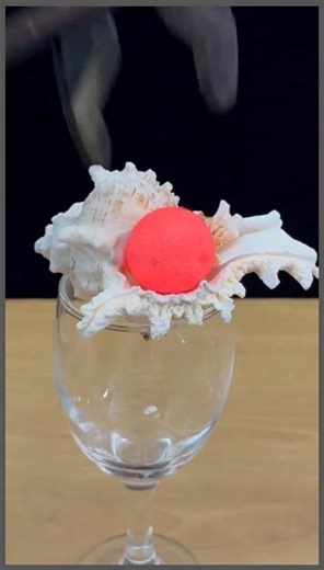 Red Hot Ball vs Sea Shell 🔥🔴🐚 | Extreme Heat Experiment #shorts