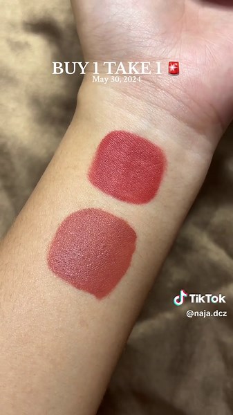 Lipstick Swatch Comparison on Forearm Tutorial