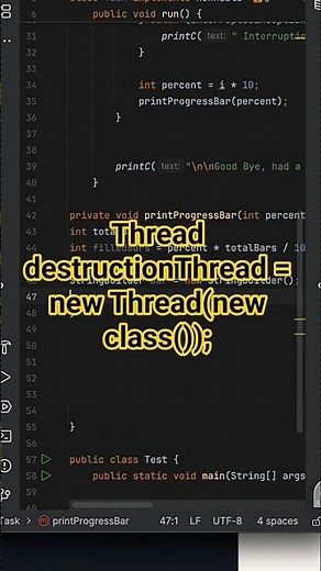 Multithreading in Java #coding #programming #programmingforbeginners #javaforbeginners