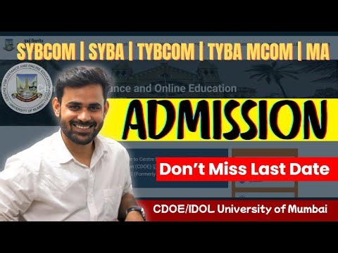Last & Final Round for CDOE Admission Mumbai University 2025 | Don’t Miss Out #CDOEAdmission2025