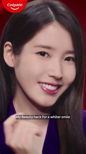 Colgate Visible White Purple color corrects yellow for a whiter smile ✨ #Colgate #VisibleWhitePurple