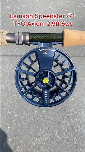 My NEW Streamer Rod+Reel! (TFO Axiom 2 / Lamson Speedster S)