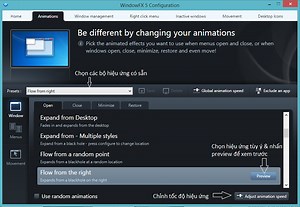 [Ứng dụng Windows] Tuỳ biến, thêm hiệu ứng, thao tác với cửa sổ ứng dụng Desktop với WindowFX