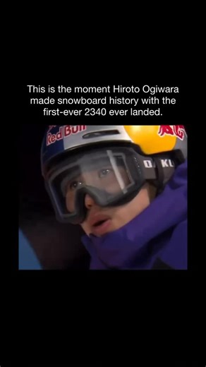 Worlds Wildest Moments | On January 25, 2025, Hiroto Ogiwara etched his name in the annals of snowboarding history by achieving the unimaginable - landing the... | Instagram