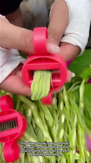 Effortless Green Bean Slicer