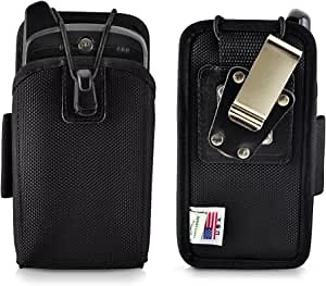 Turtleback Mobile Computer Case Made for Zebra Motorola MC67 KT-67NA Touch Computer Nylon Holster, 2 Belt Clips (Metal Clip & Belt Loop) Mobile Scanner Holder Fits Devices 6 1/4" X 3 1/8" X 1 3/8"