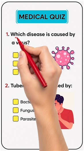 Let's Test Your Medical Knowledge 😷 #MedicalQuiz #medicaleducation #TestYourKnowledge