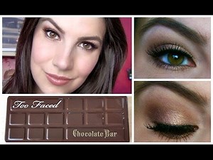 Too Faced Chocolate Bar Palette Tutorial