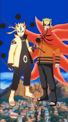 UZUMAKI MENMA VS UZUMAKI NARUTO